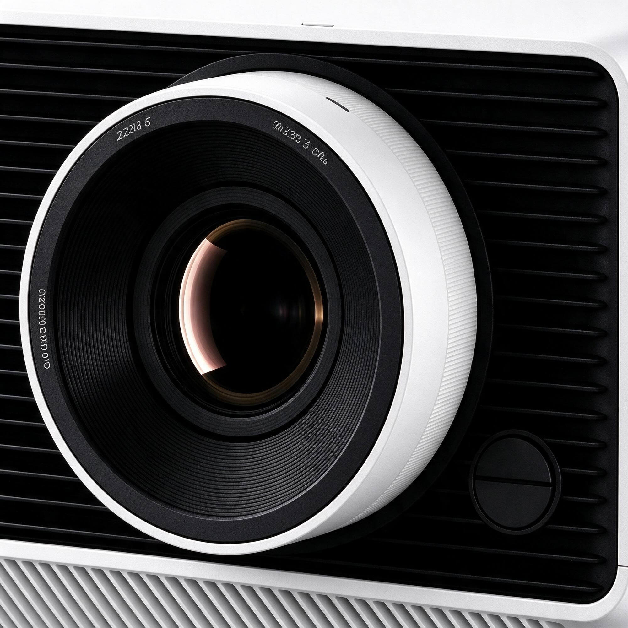 White Professional Business Projector 3D Model 3D Model