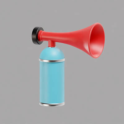 Air Horn Realistic