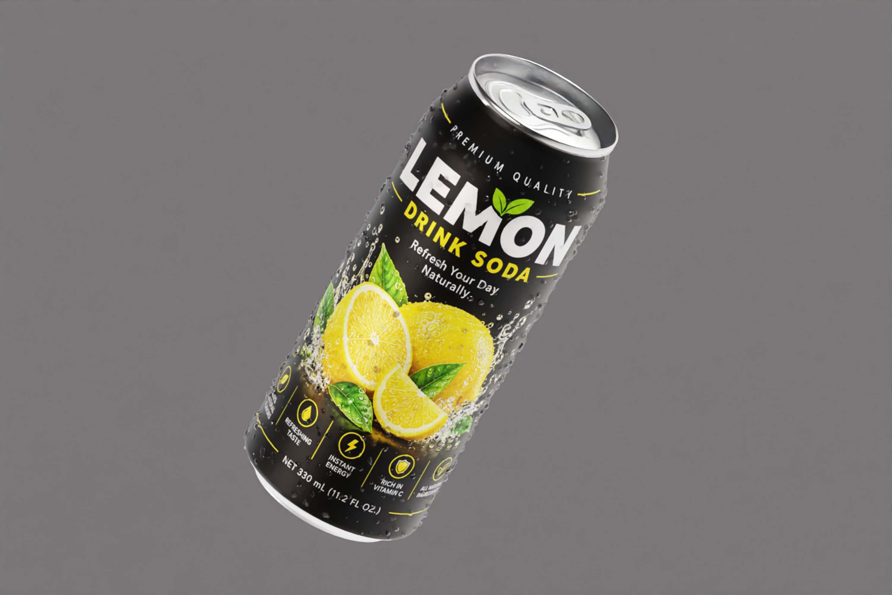 Aluminum Soda Can 3D Model