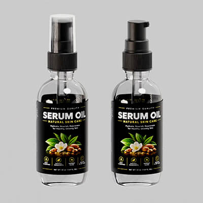 Black Pump Spray Bottle