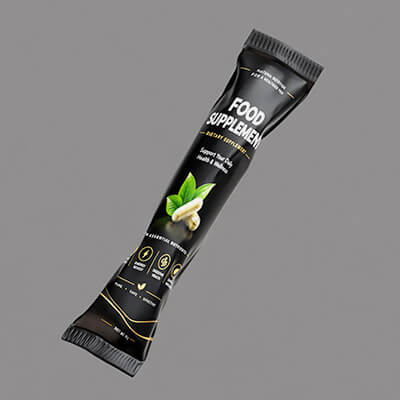 Black Supplement Sachet