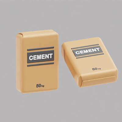 Cement Bag Realistic