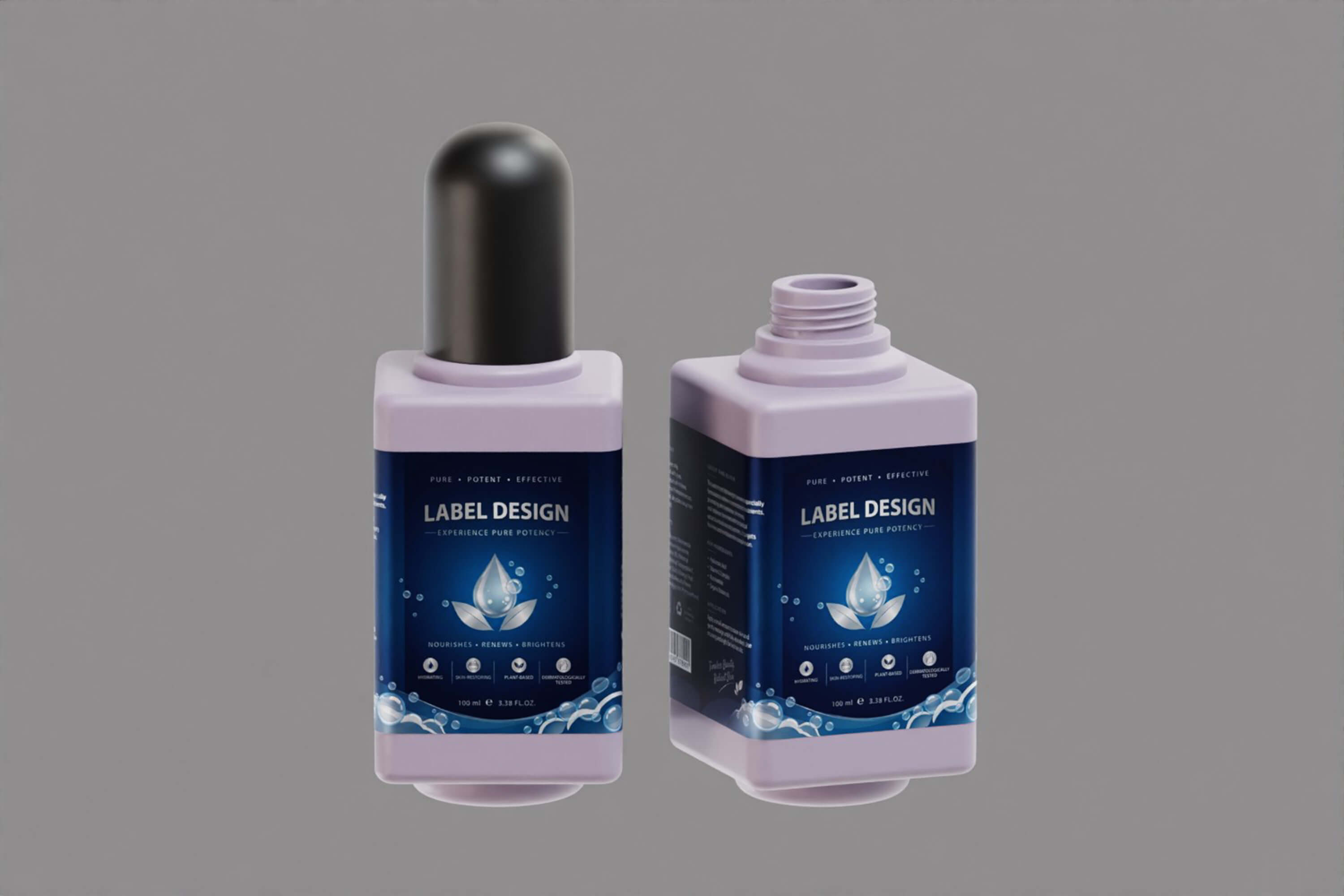 Cosmetic Bottle 0010 3D Model