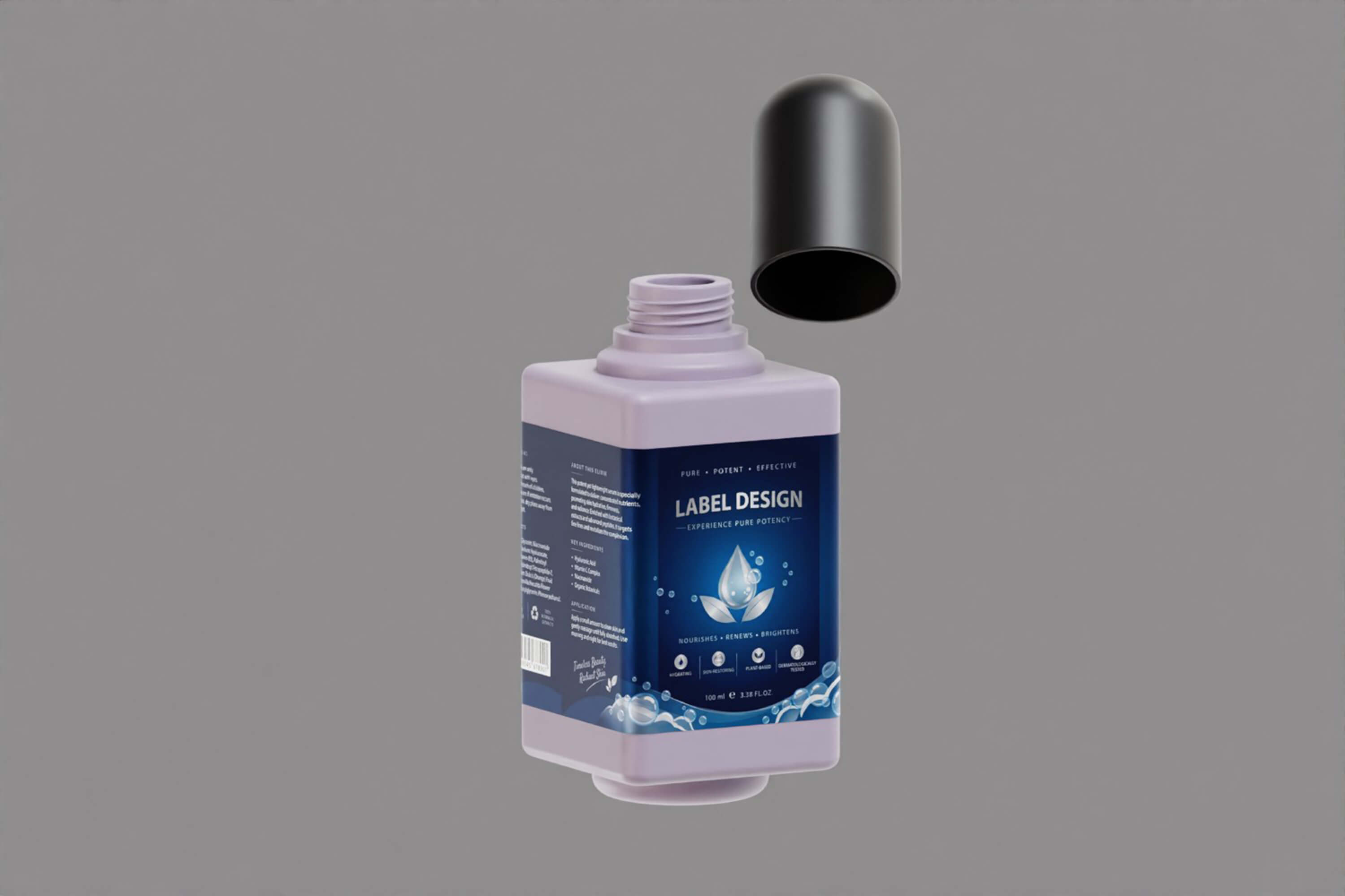 Cosmetic Bottle 0010 3D Model
