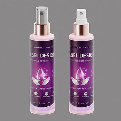 Cosmetic Spray Bottle Container