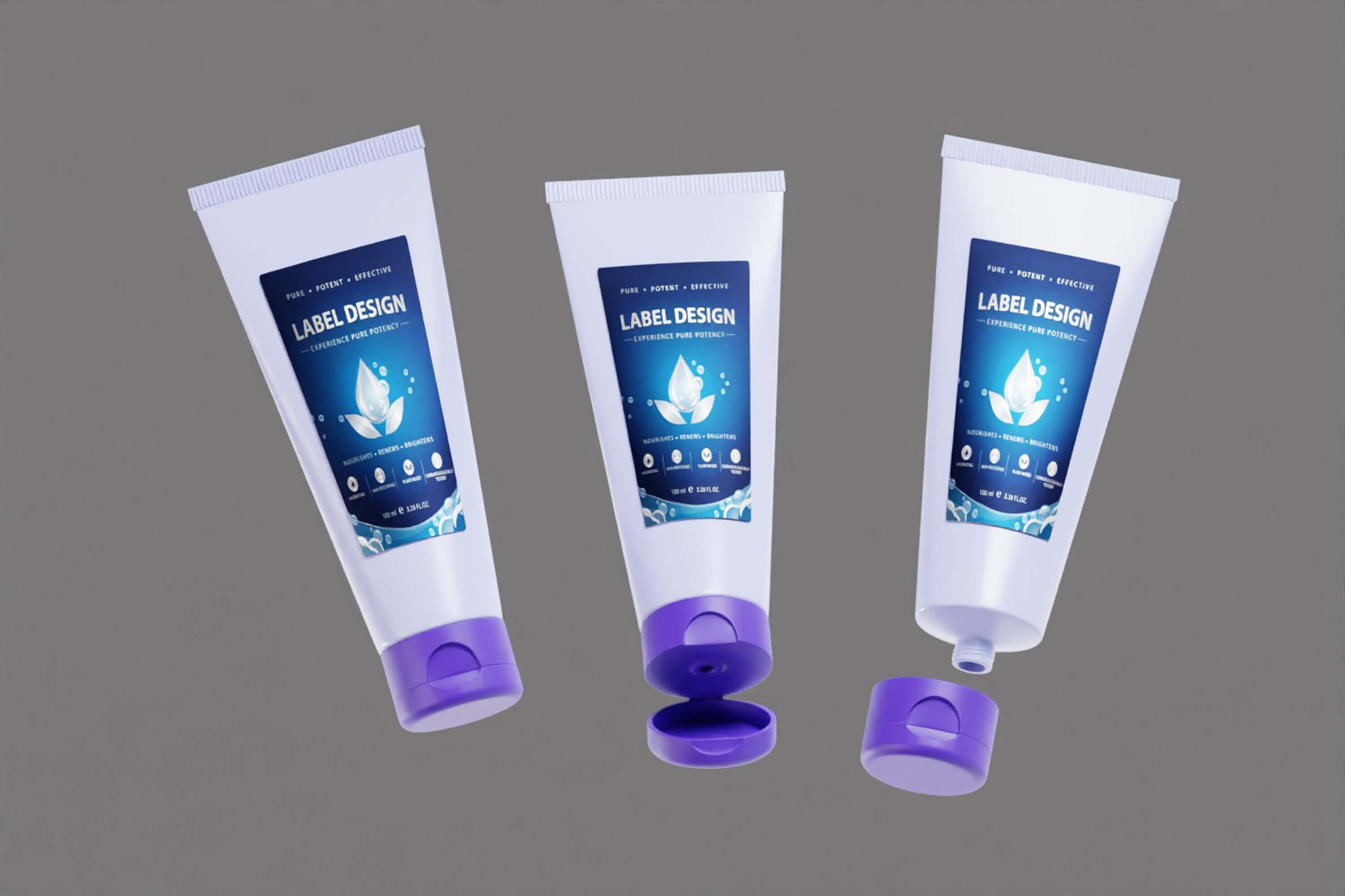 Cosmetic Tube 0010 3D Model