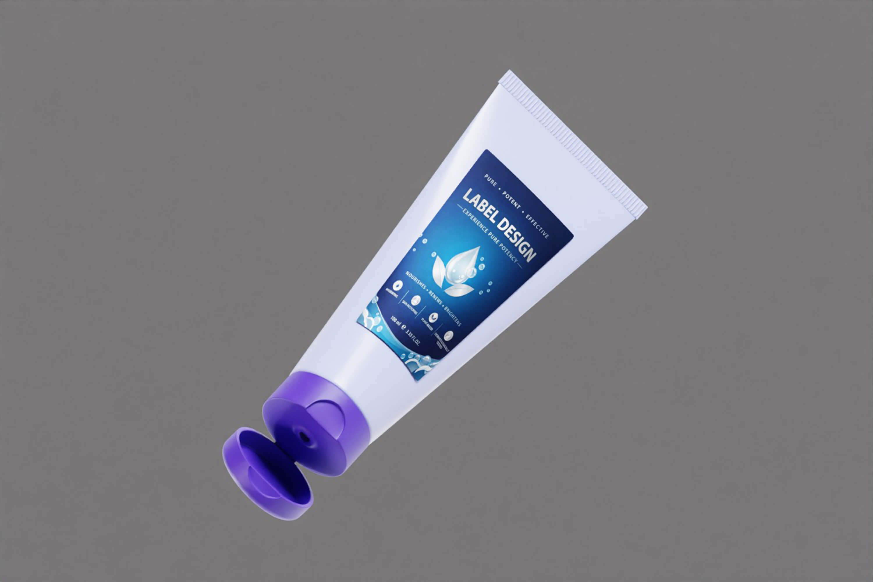 Cosmetic Tube 0010 3D Model