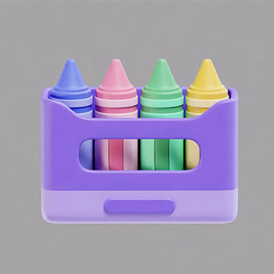 Crayon Realistic