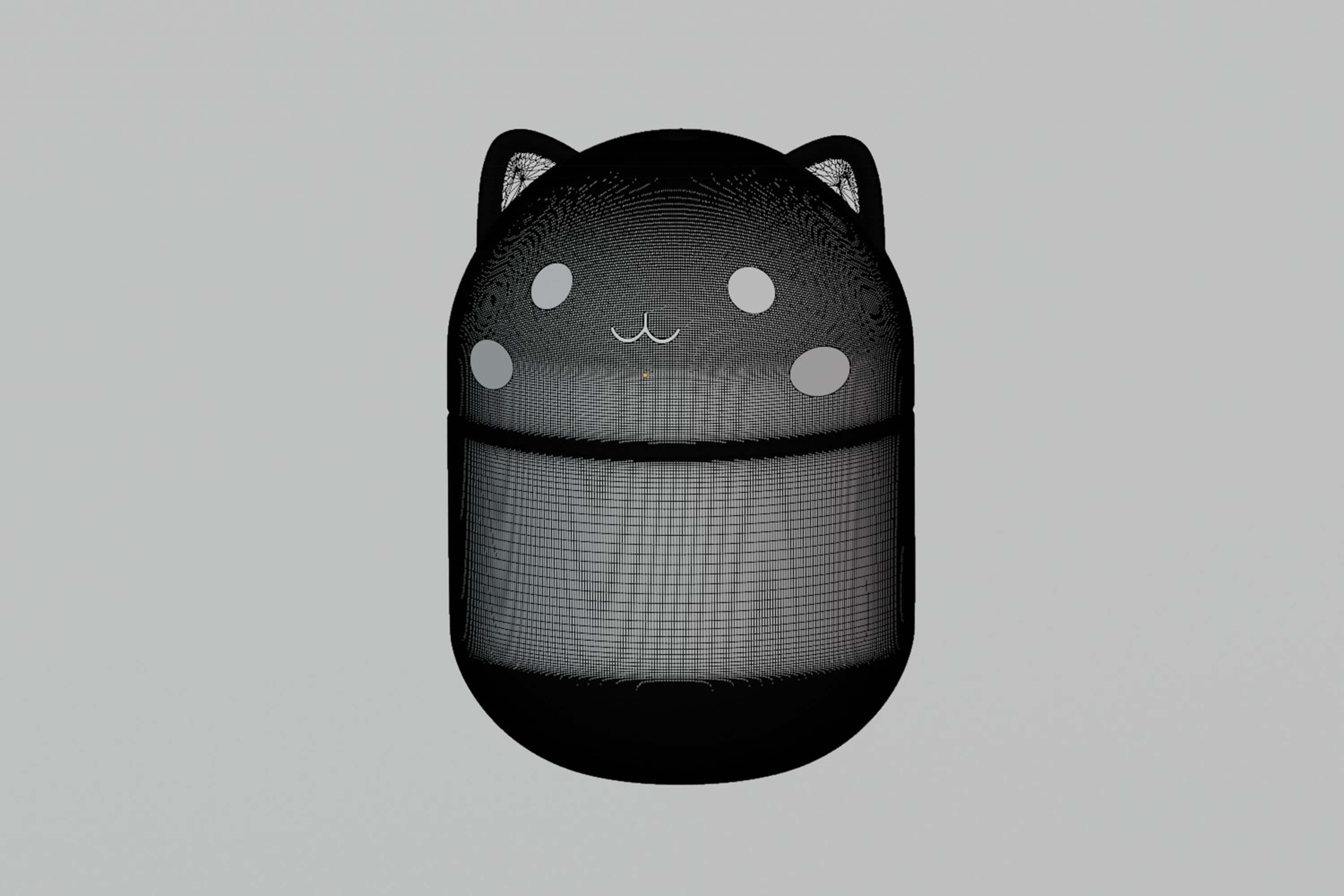 Cute Cat Shaped Toys 3D Model