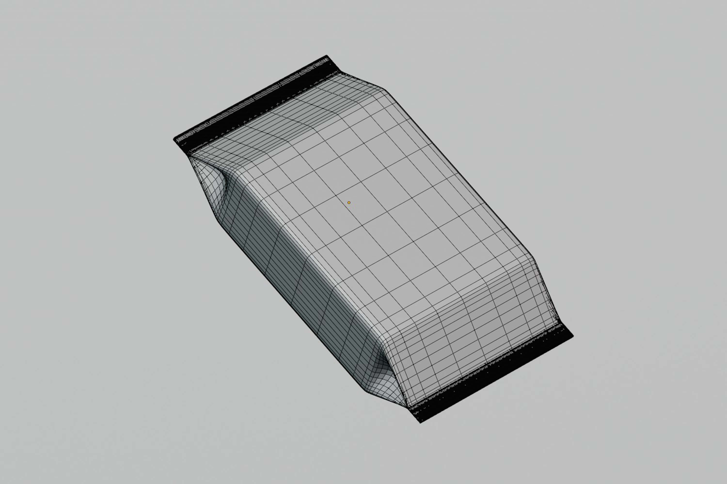 Detergent Powder Packaging 3D Model