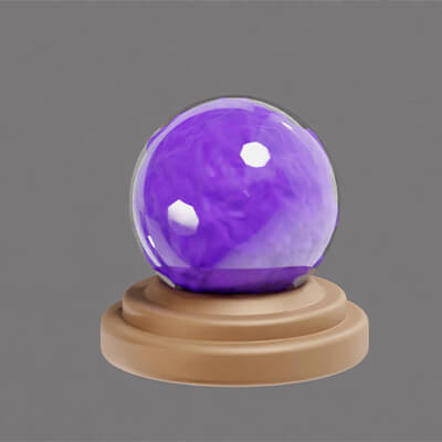 Fortune Teller Crystal Ball