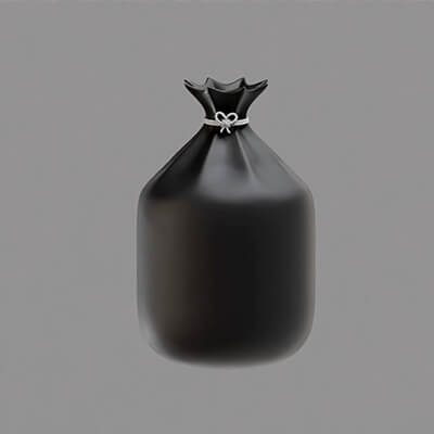 Garbage Bag Black