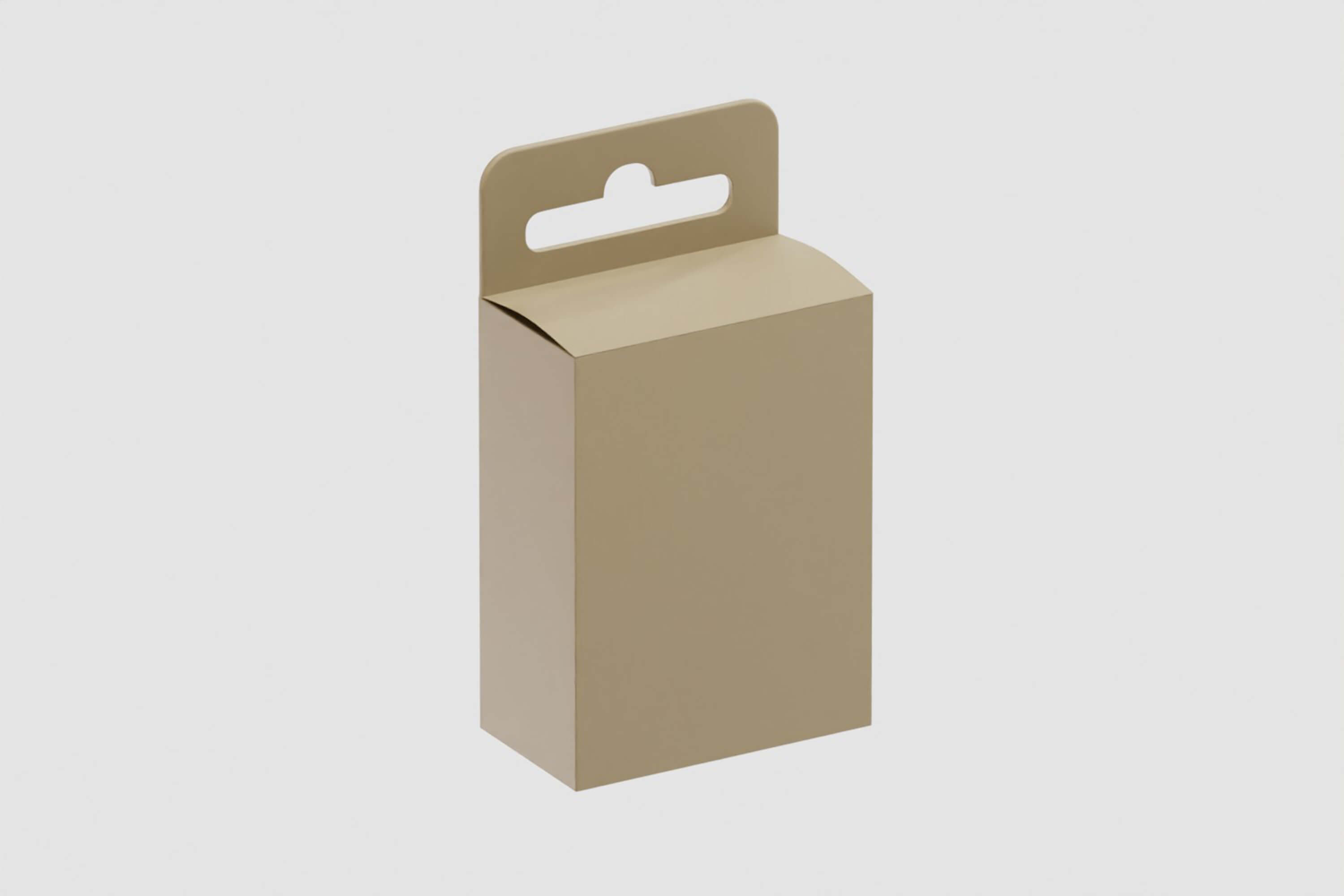 Hanging Packaging Box Container 3D Model