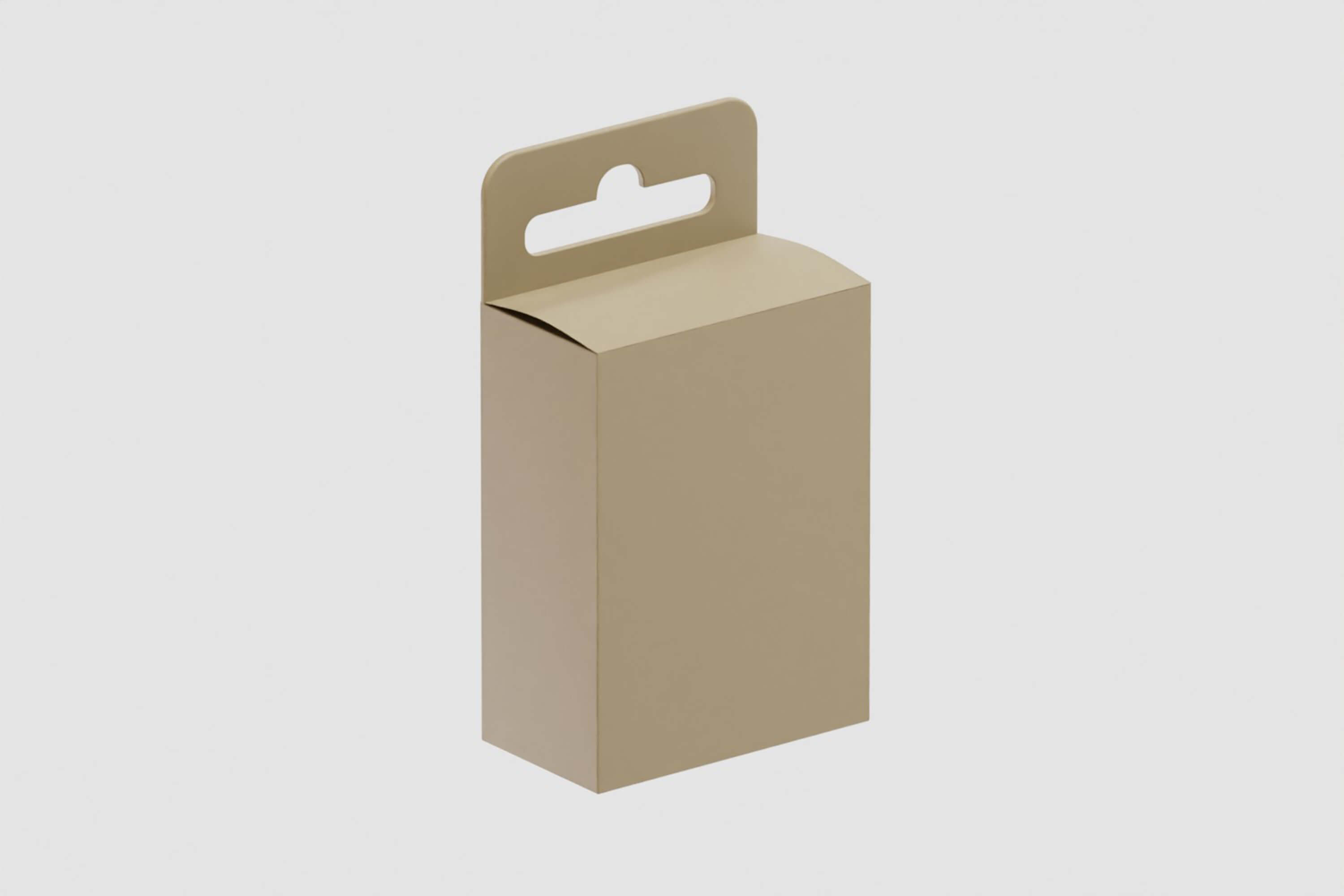 Hanging Packaging Box Container 3D Model