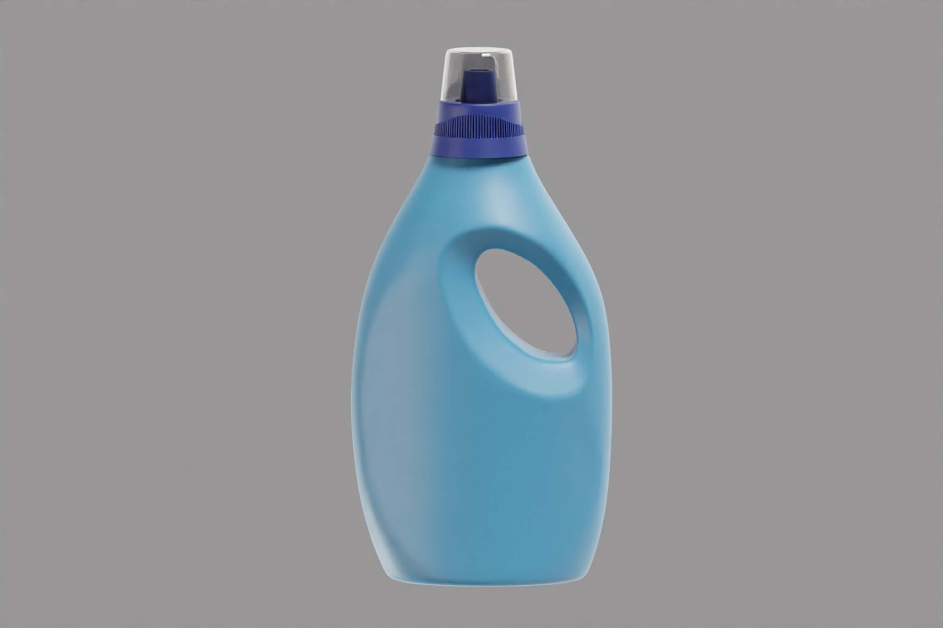 Laundry Plastic Detergent Bottle 3D Model
