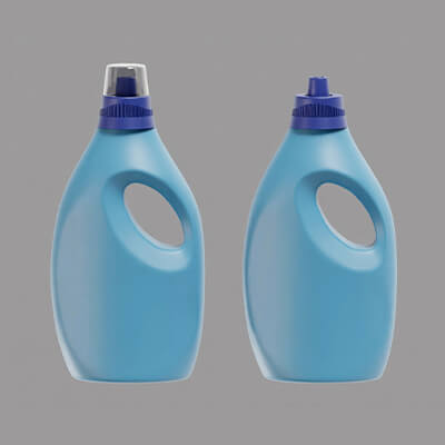Laundry Plastic Detergent Bottle