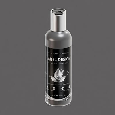 Luxury Cosmetic Serum Bottle