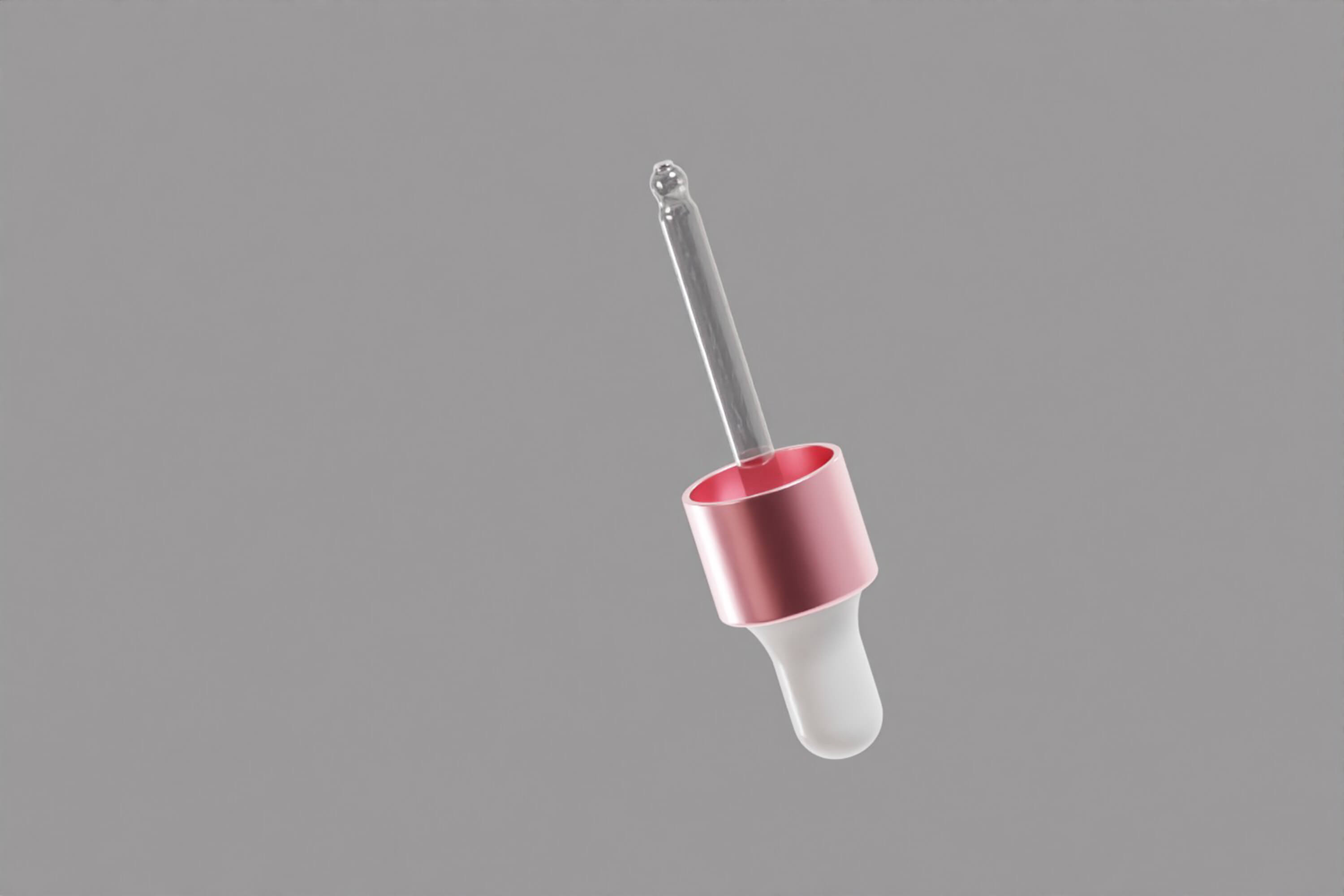 Luxury Serum Dropper Bottle 3D Model