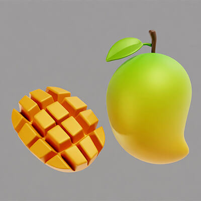 Mango Fruit Realistic
