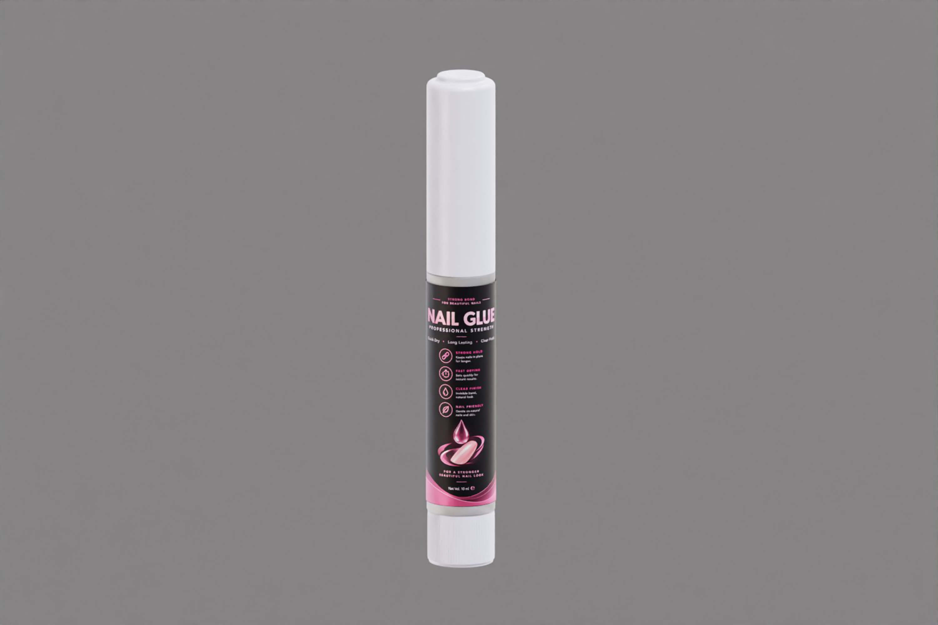 Nail Glue Bottle 3D Model