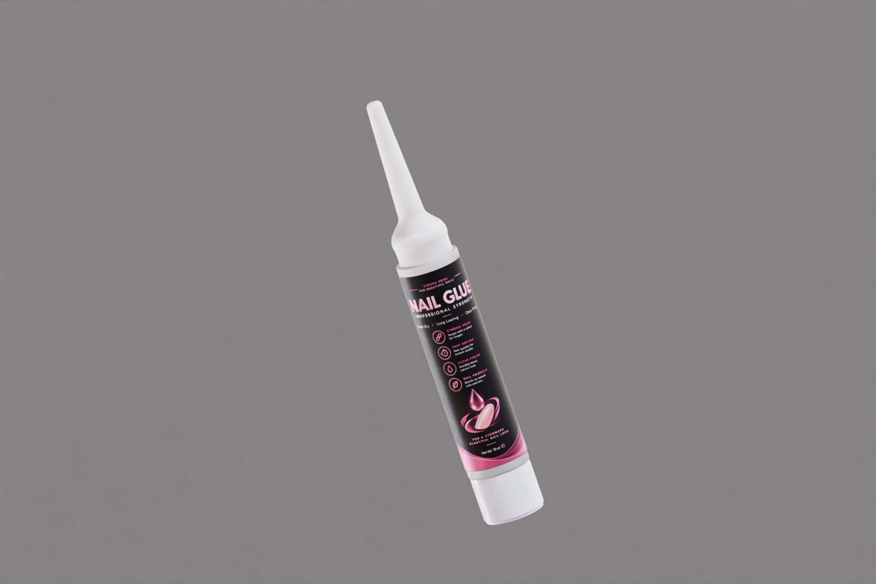Nail Glue Bottle 3D Model