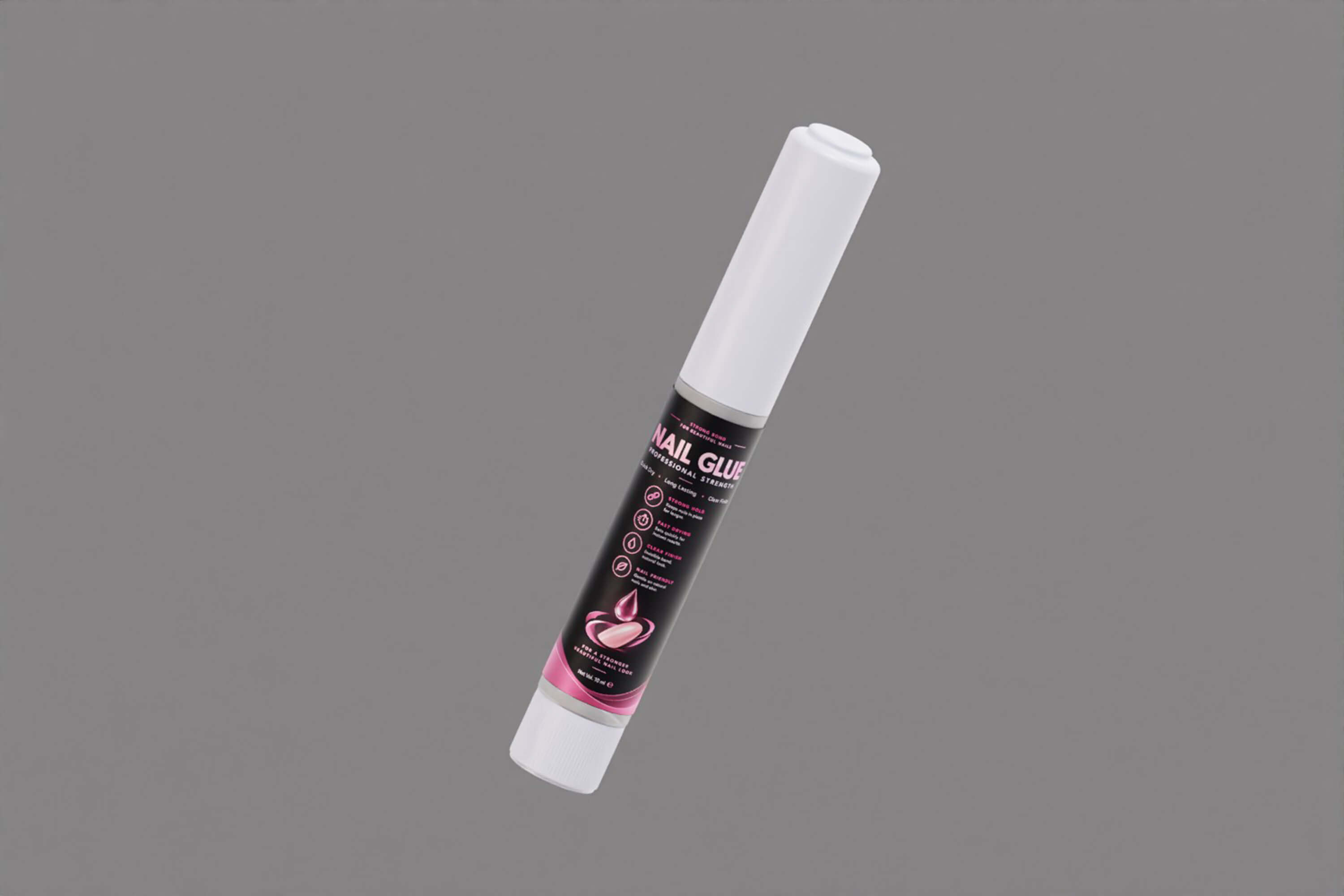Nail Glue Bottle 3D Model
