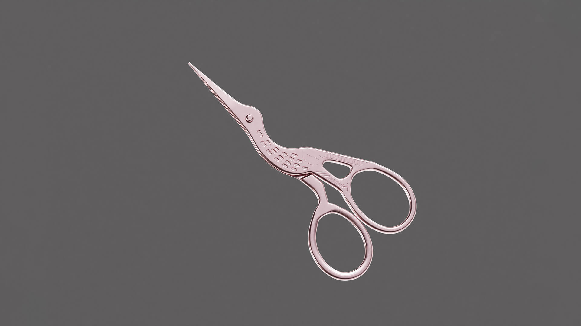 Nail Metal Scissor 3D Model