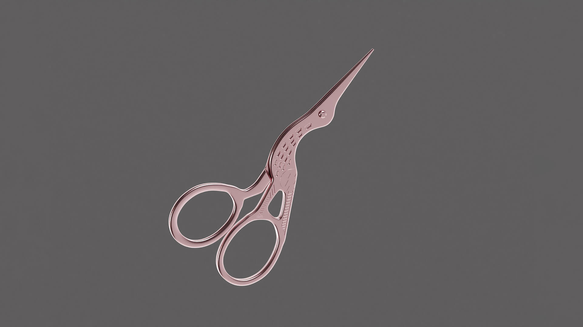 Nail Metal Scissor 3D Model