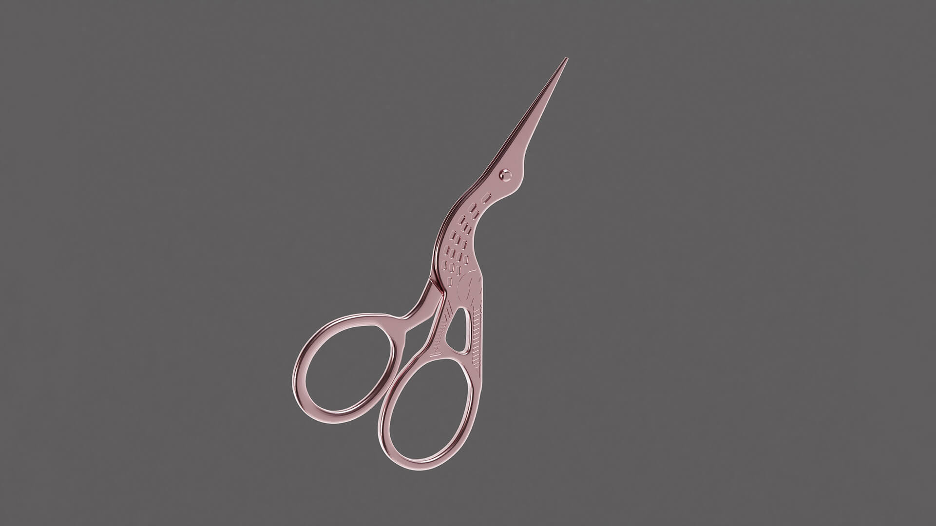 Nail Metal Scissor 3D Model