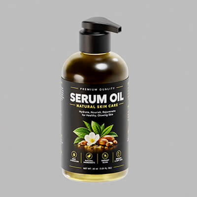 Natural Serum Oil Dispenser Bottle
