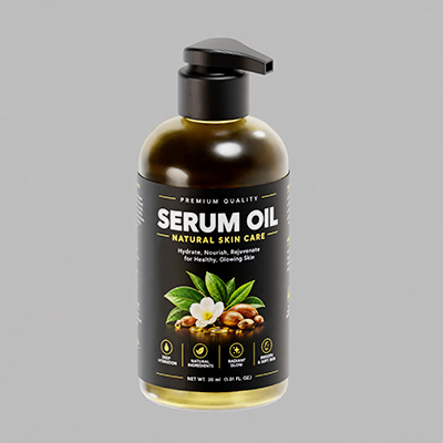 Natural Serum Oil Dispenser Bottle