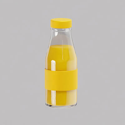Orange Juice Bottle