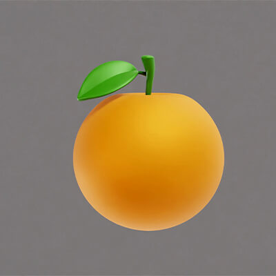 Orange Realistic