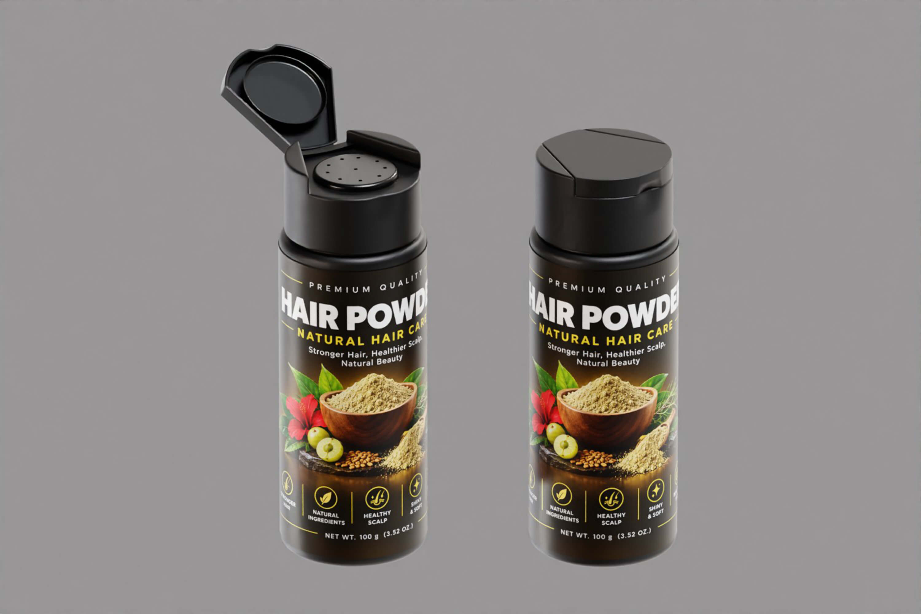 Powder Shaker Bottle 3D Model