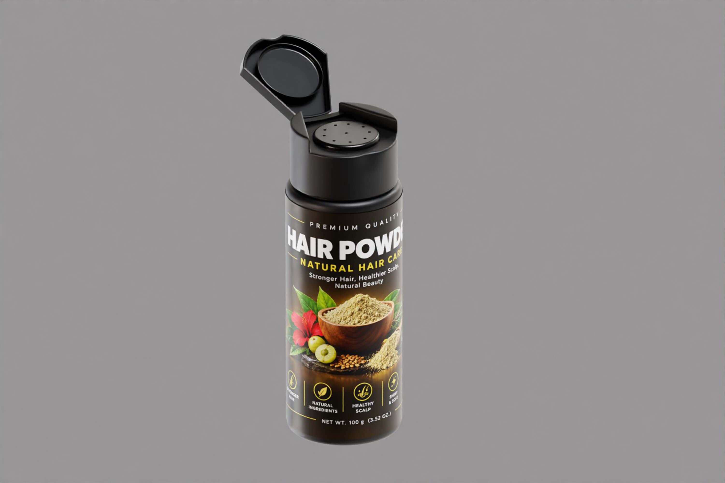 Powder Shaker Bottle 3D Model