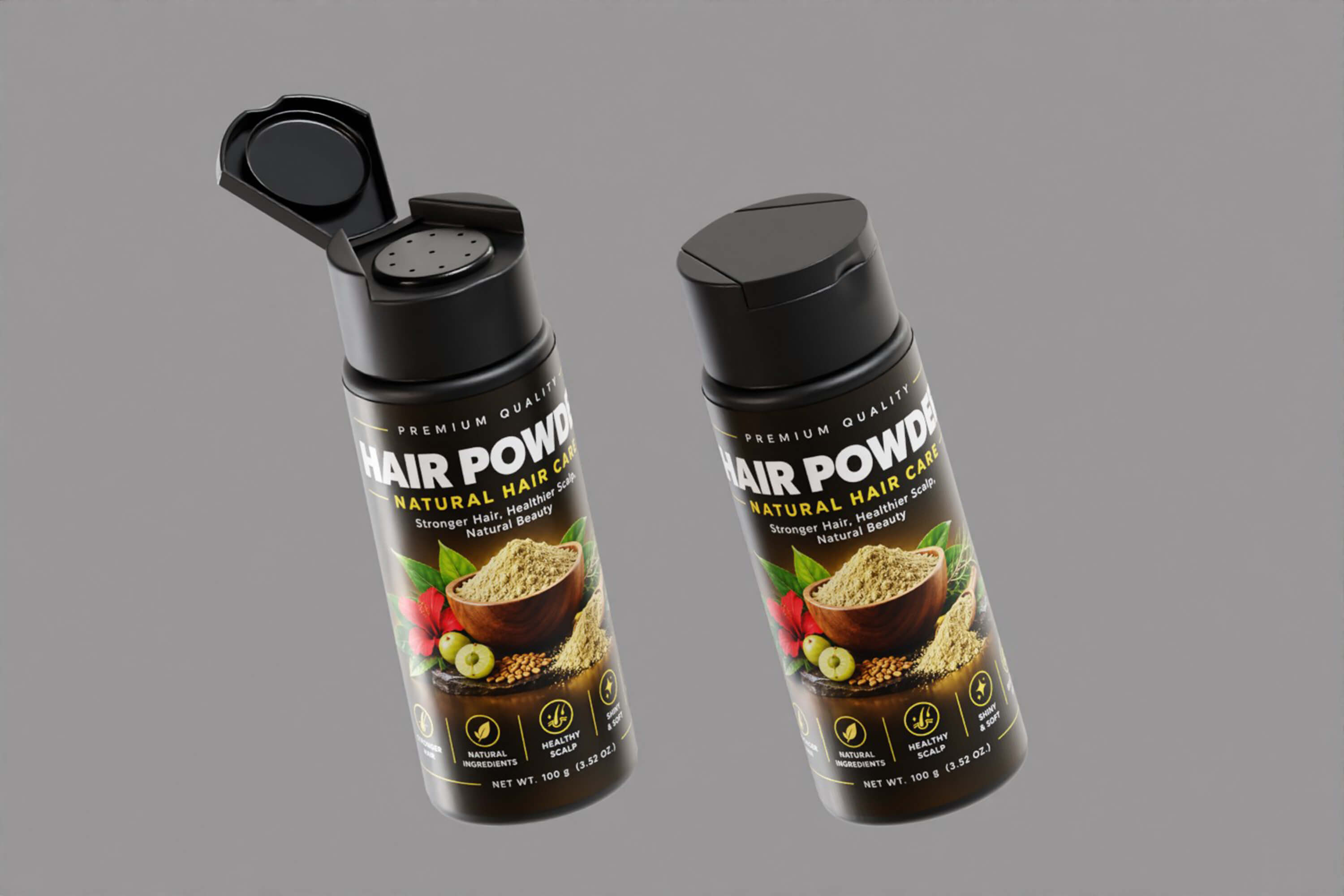 Powder Shaker Bottle 3D Model