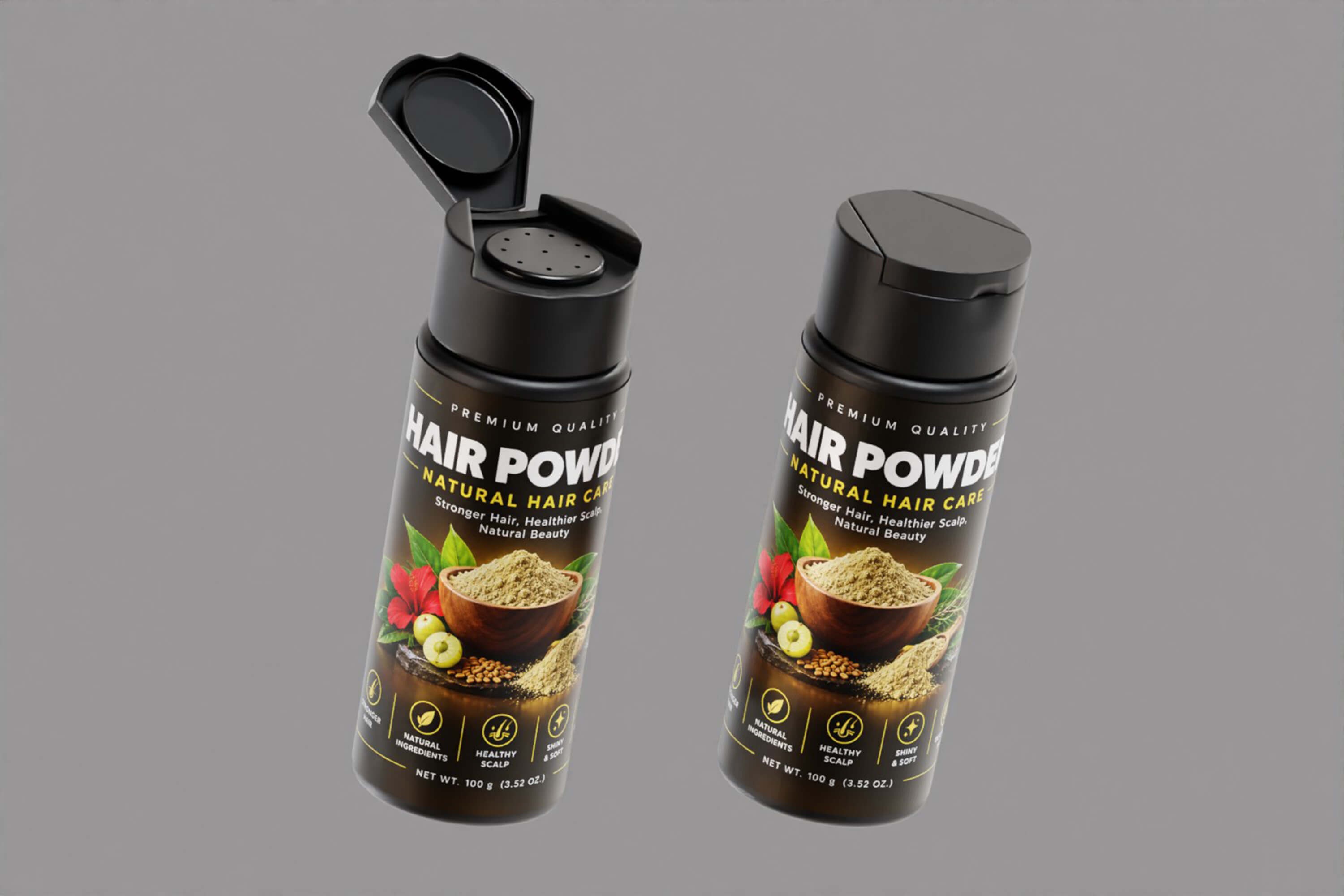 Powder Shaker Bottle 3D Model