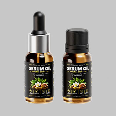 Premium Serum Oil Bottle