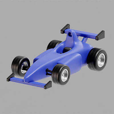 Racing Car Realistic
