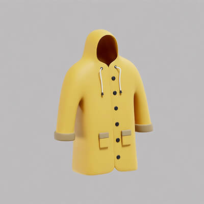 Raincoat Realistic