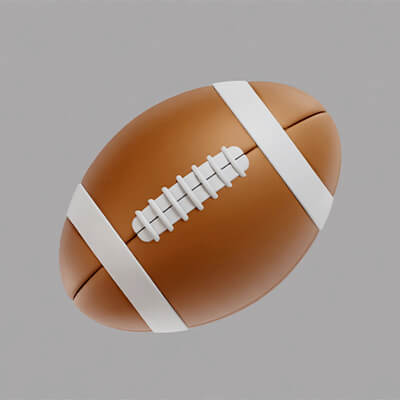 Rugby Ball Realistic