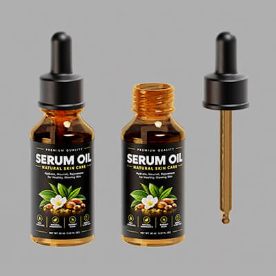 Serum Oil Dropper Bottle