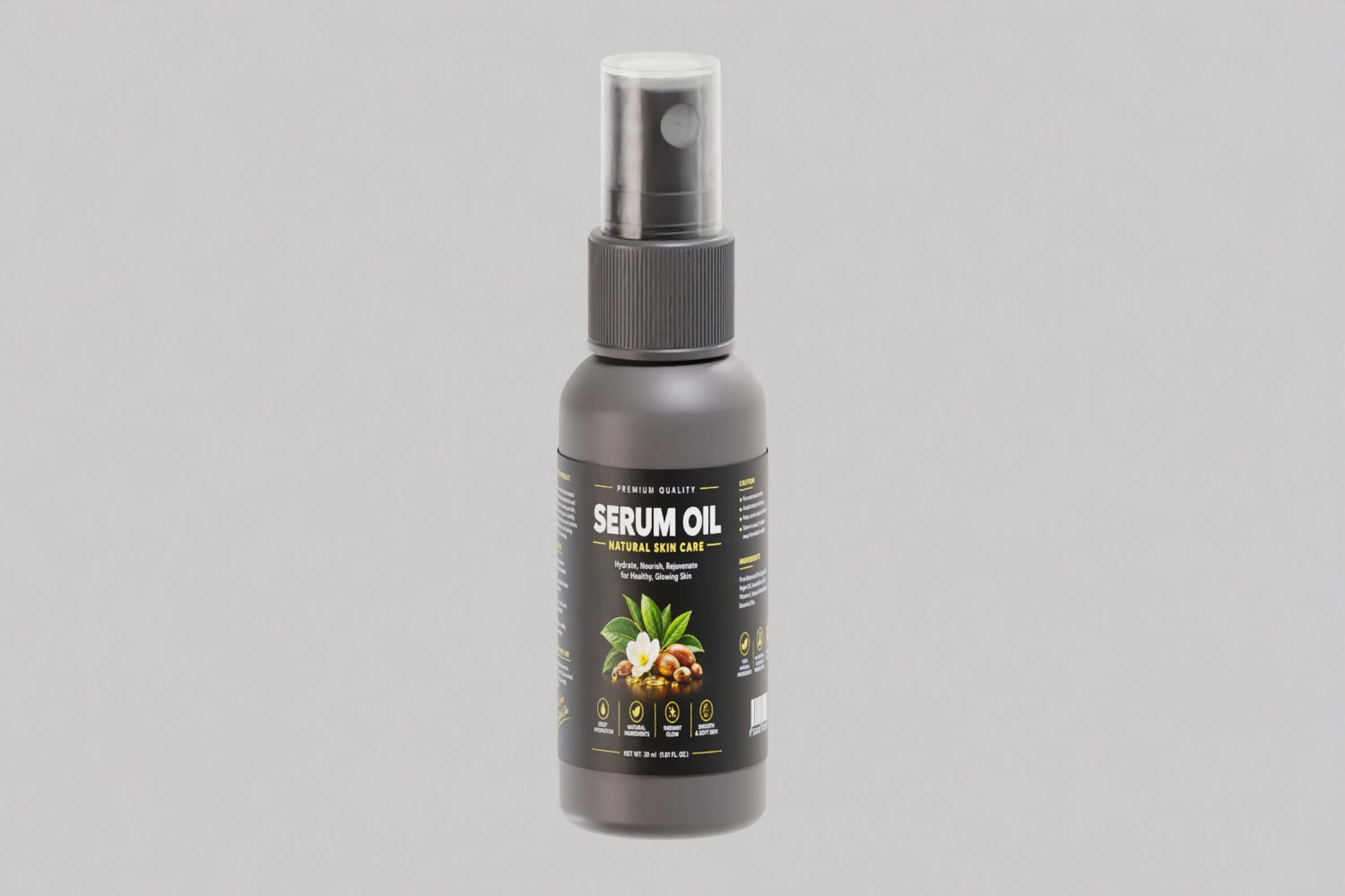 Serum Oil Spray Bottle 3D Model