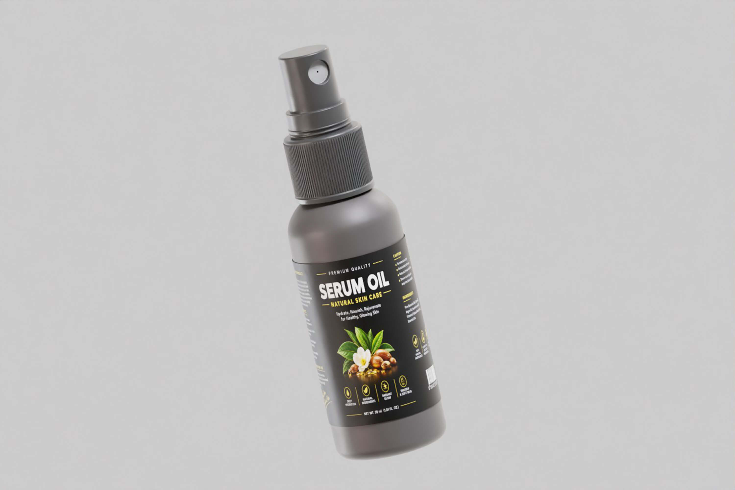 Serum Oil Spray Bottle 3D Model