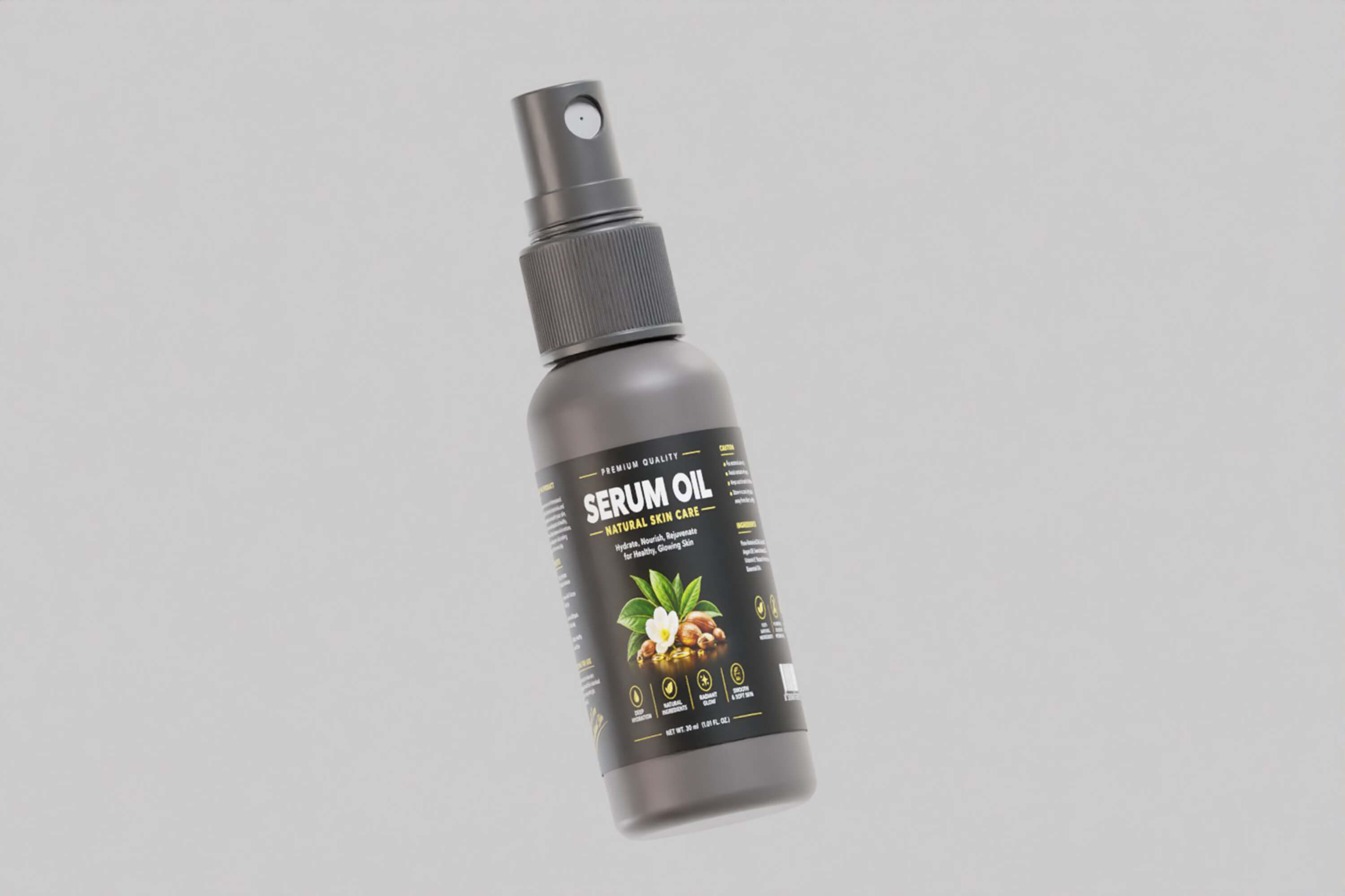 Serum Oil Spray Bottle 3D Model
