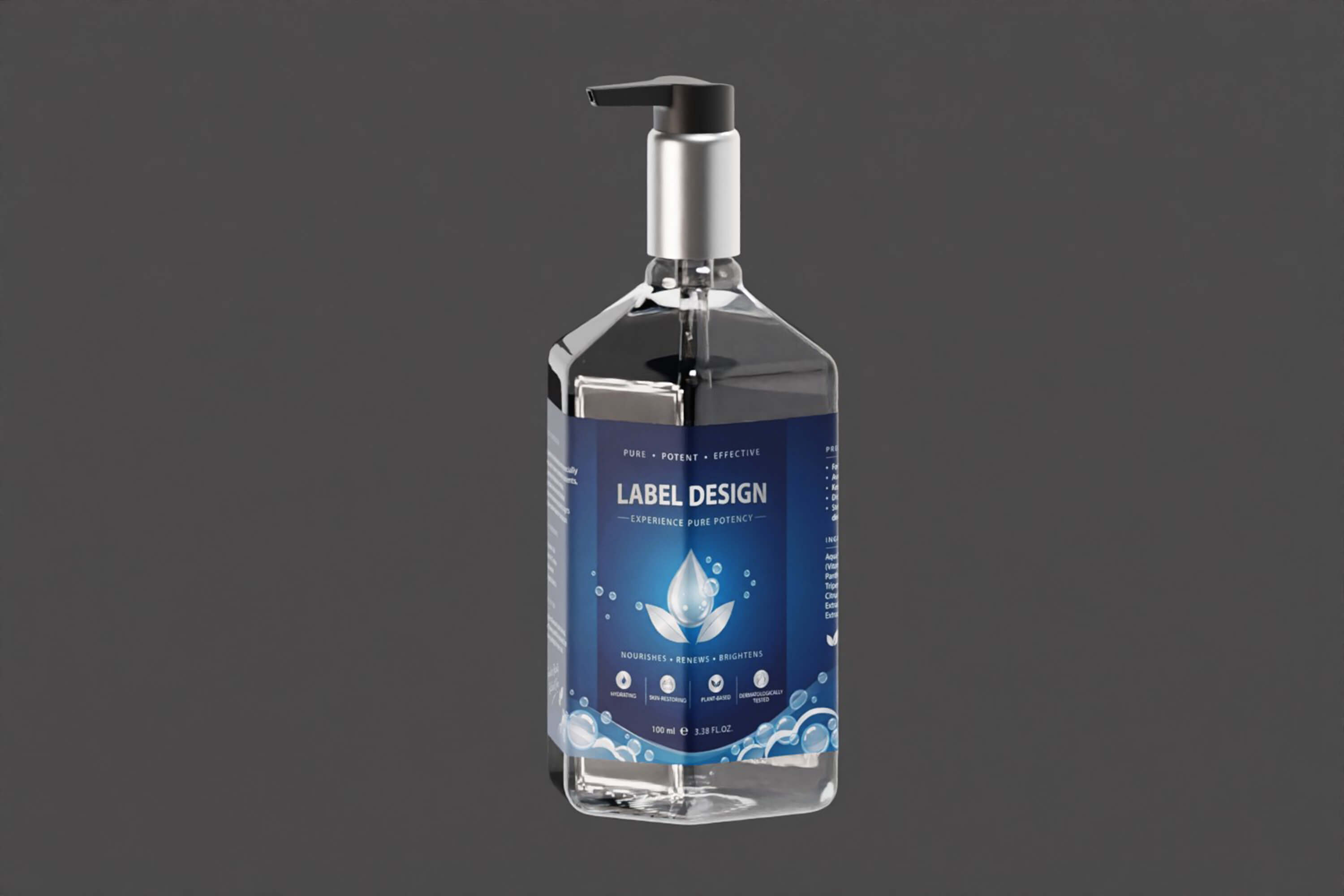 Soap Dispenser Bottle 3D Model