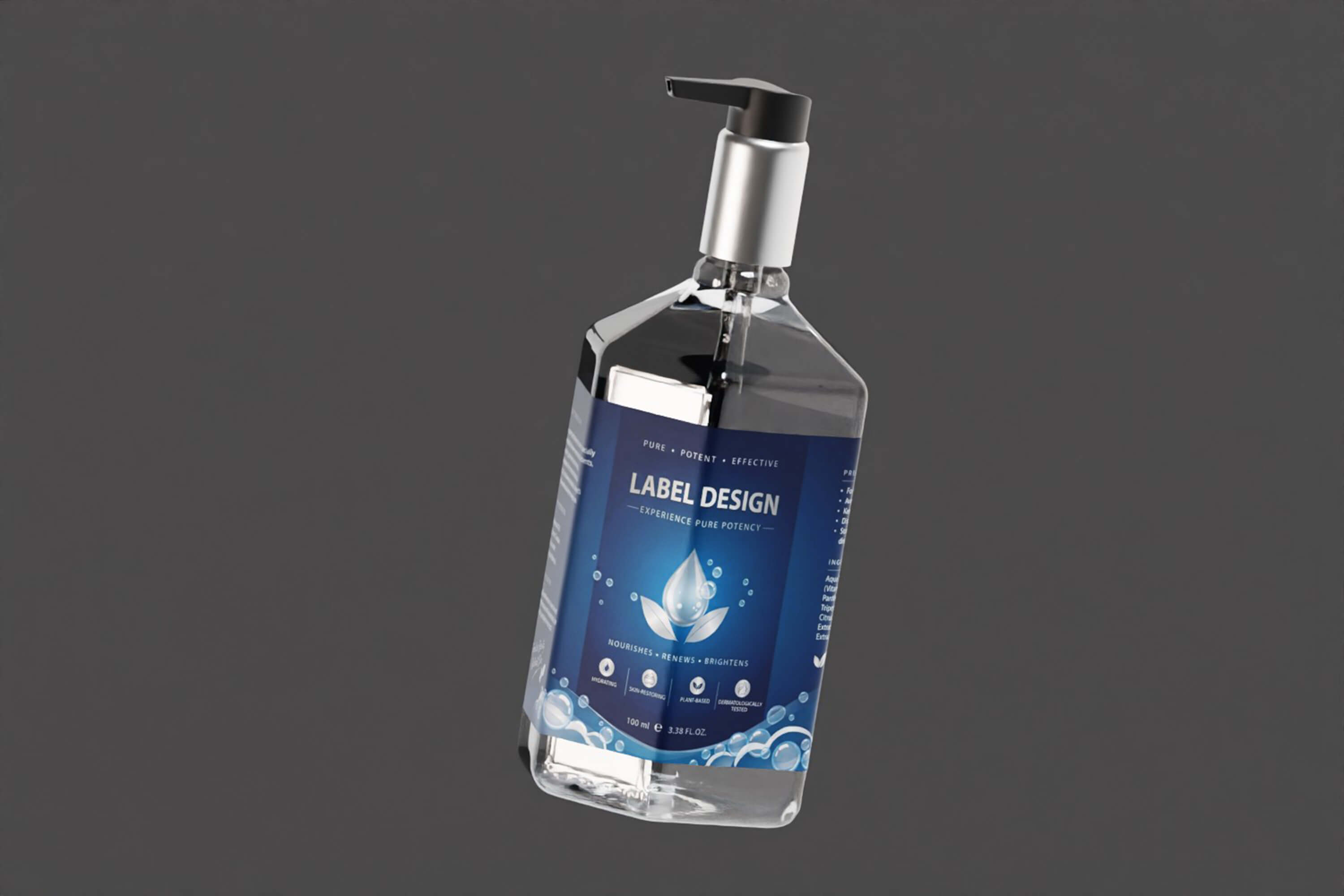 Soap Dispenser Bottle 3D Model