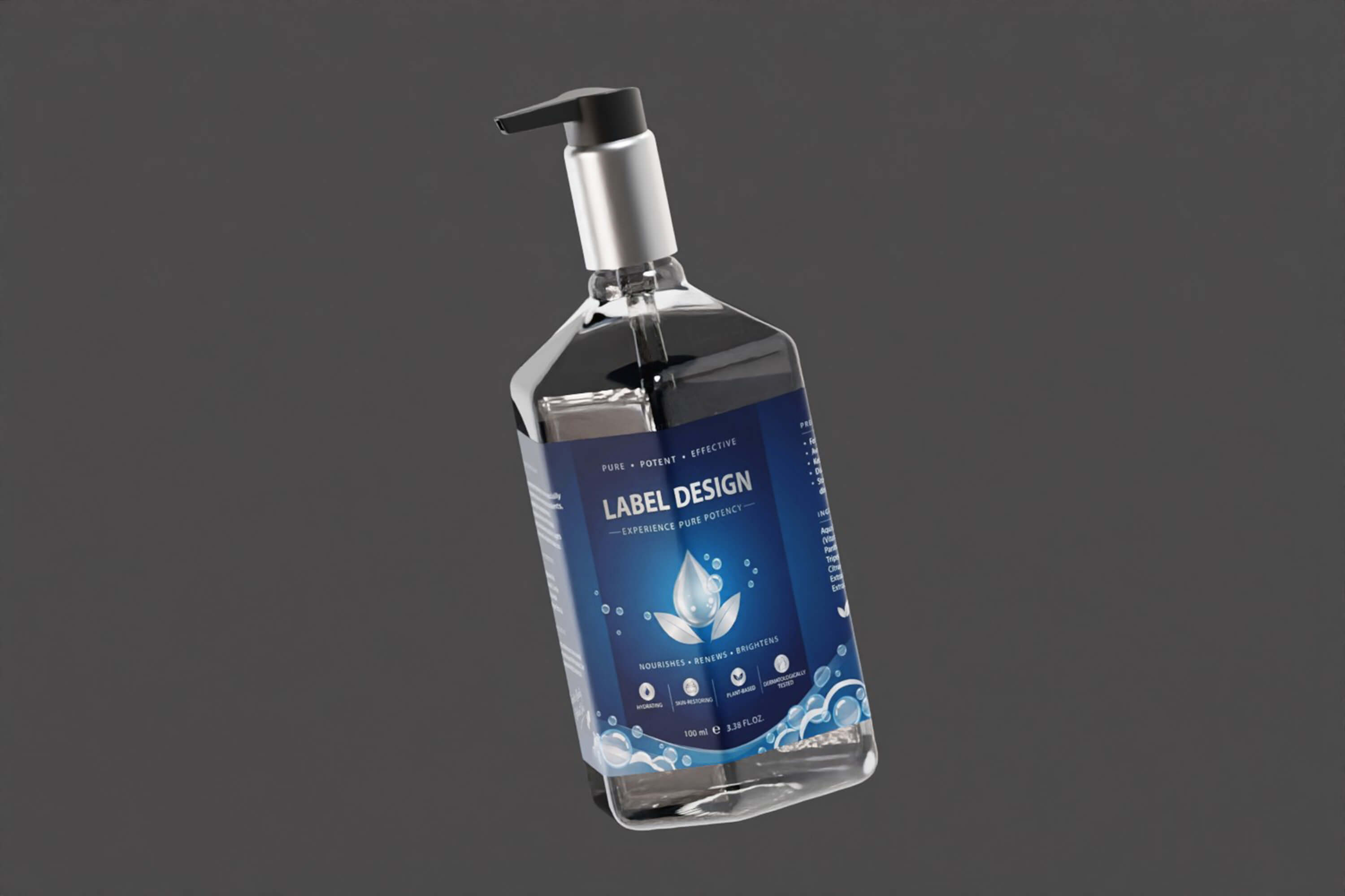 Soap Dispenser Bottle 3D Model