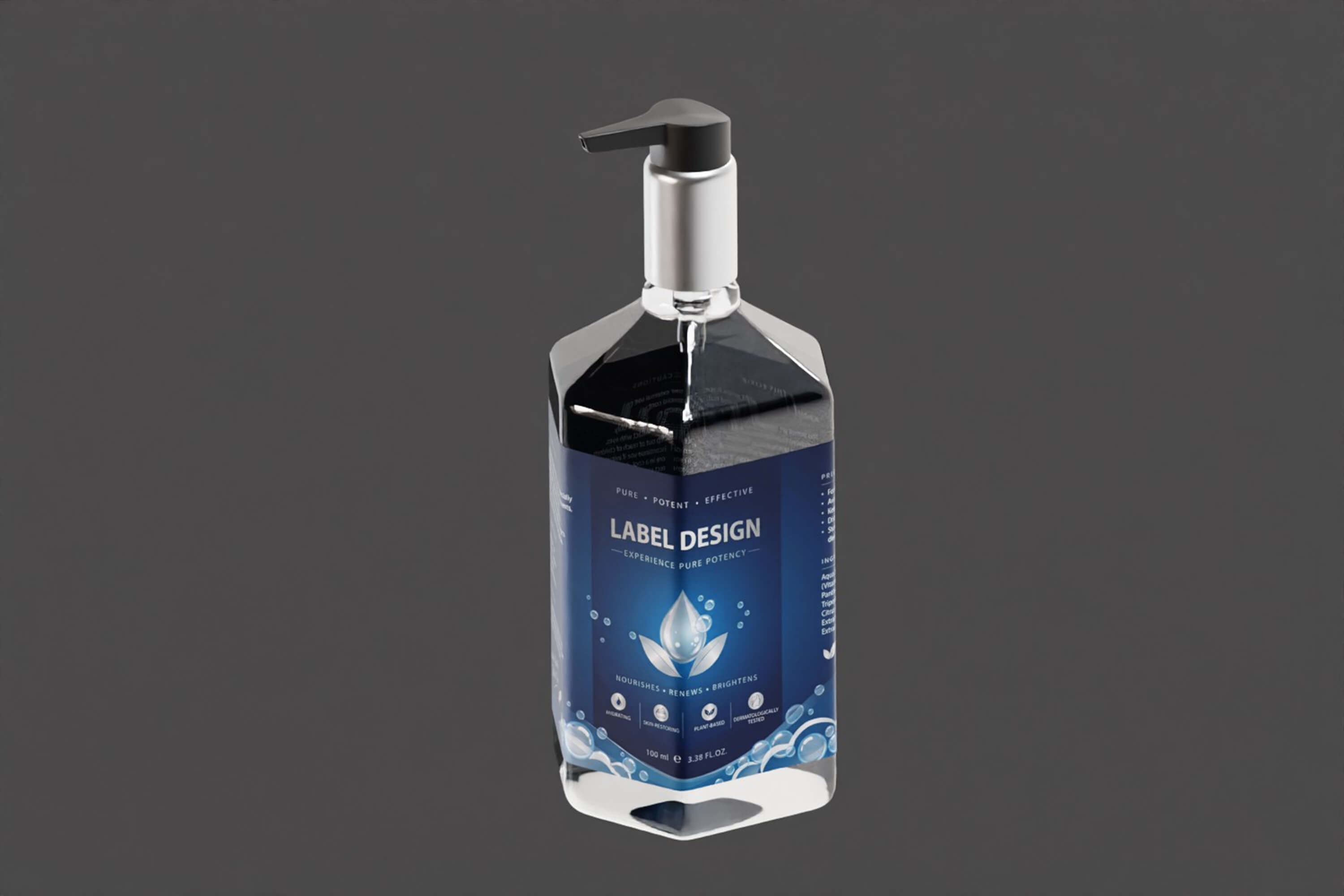 Soap Dispenser Bottle 3D Model