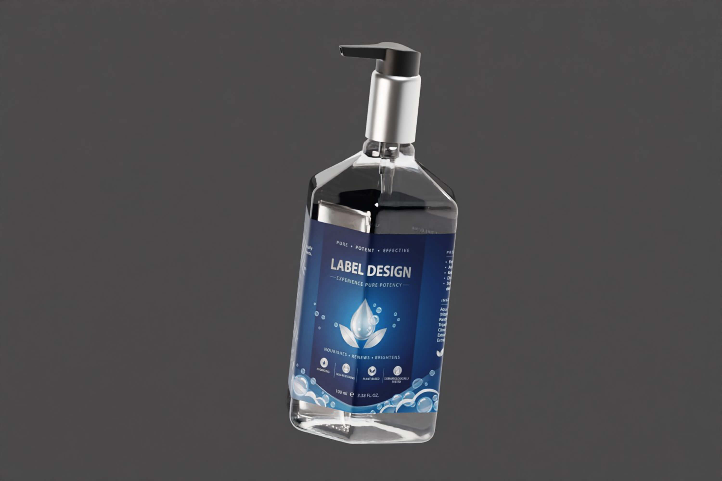 Soap Dispenser Bottle 3D Model